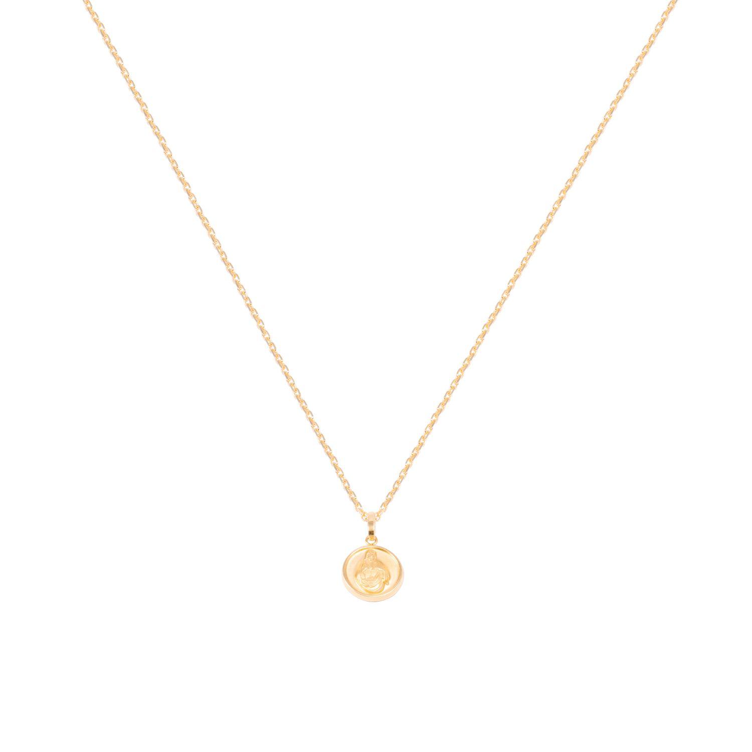 Colgante Oro Amarillo 18kt Escapulario-3