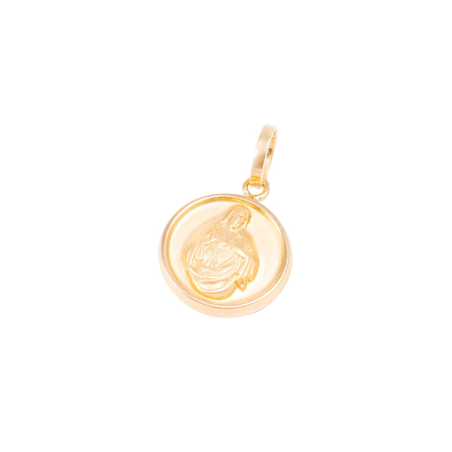 Colgante Oro Amarillo 18kt Escapulario-0