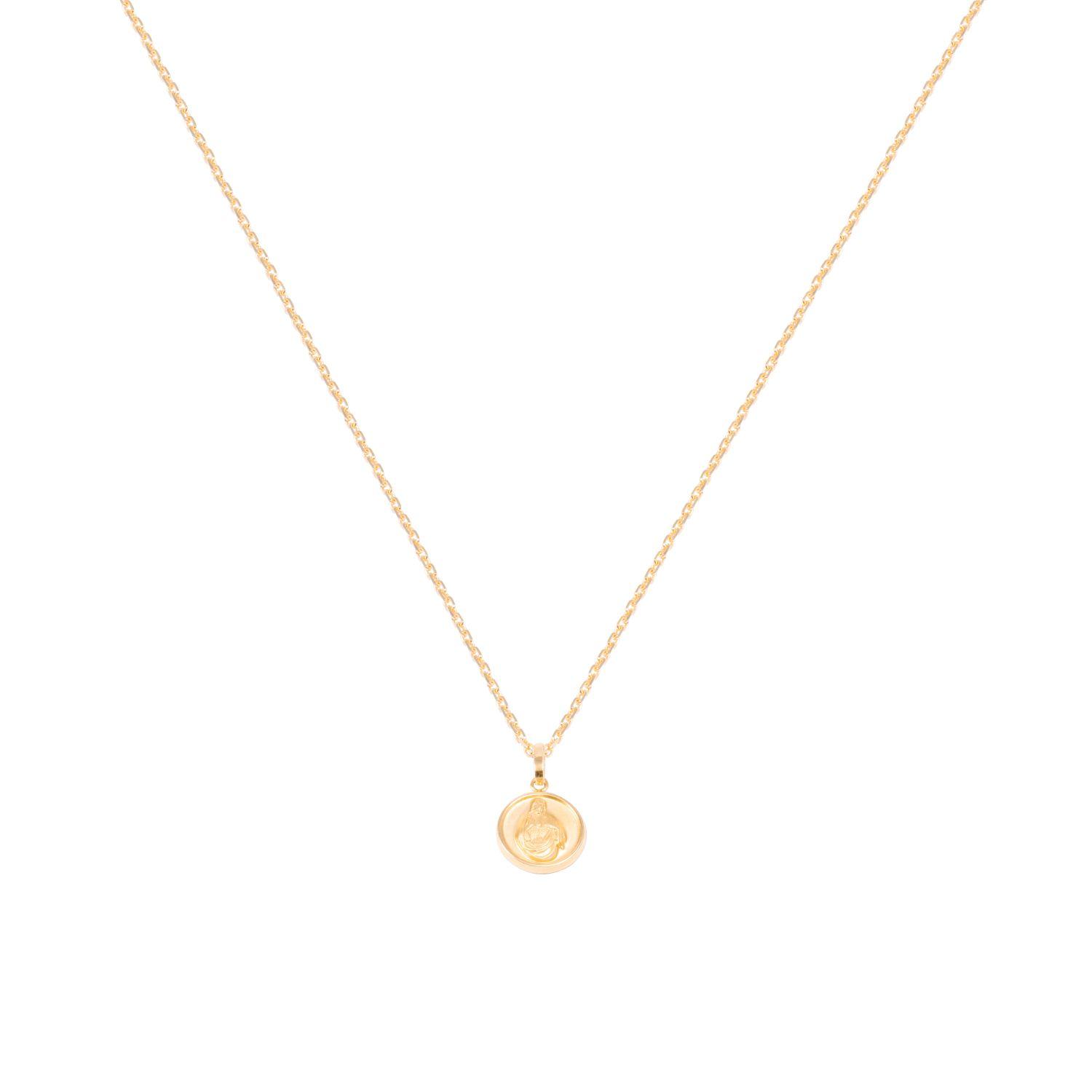 Colgante Oro Amarillo 18kt Escapulario-3