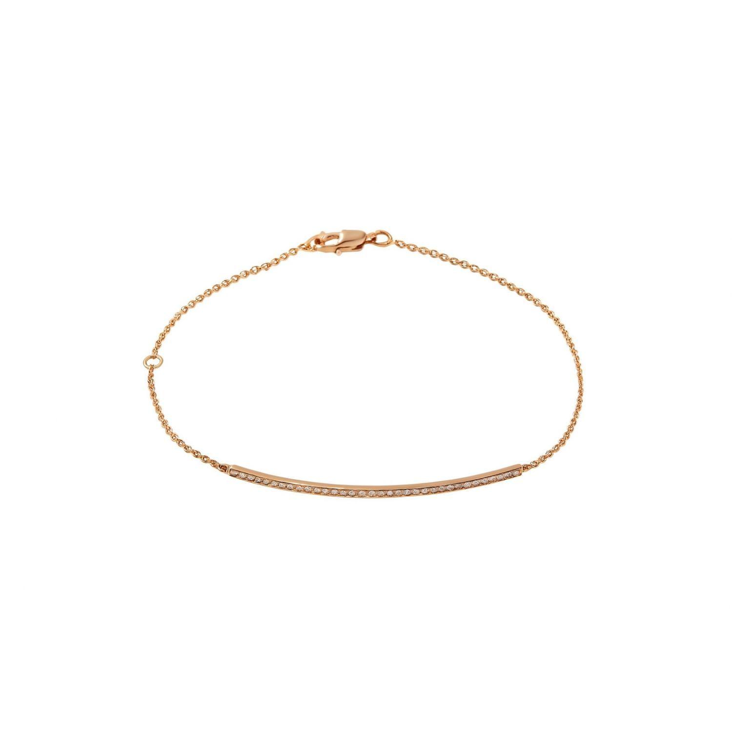 Pulsera Oro Miel 18kt Diamantes 27 Pts | Danielle Costantini-2