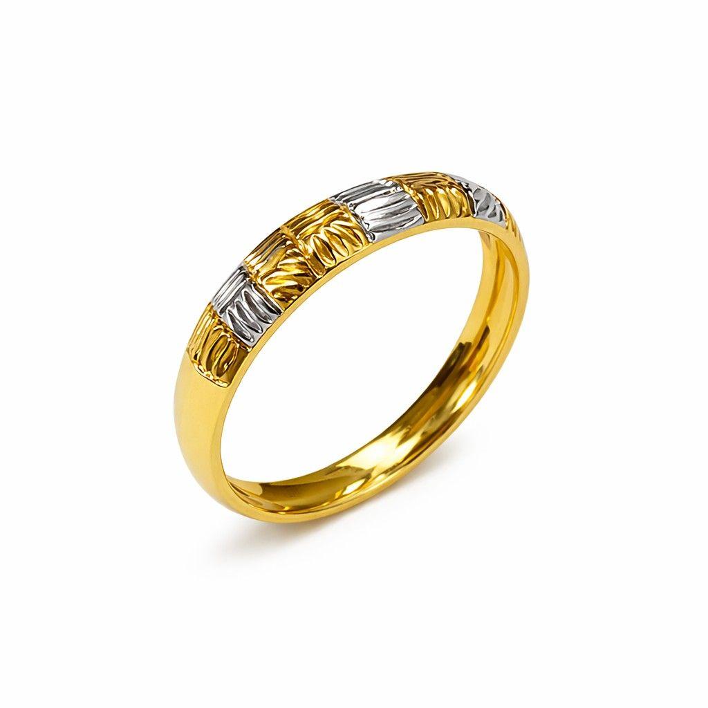 Anillo Oro Amarillo 18kt Tricolor-2