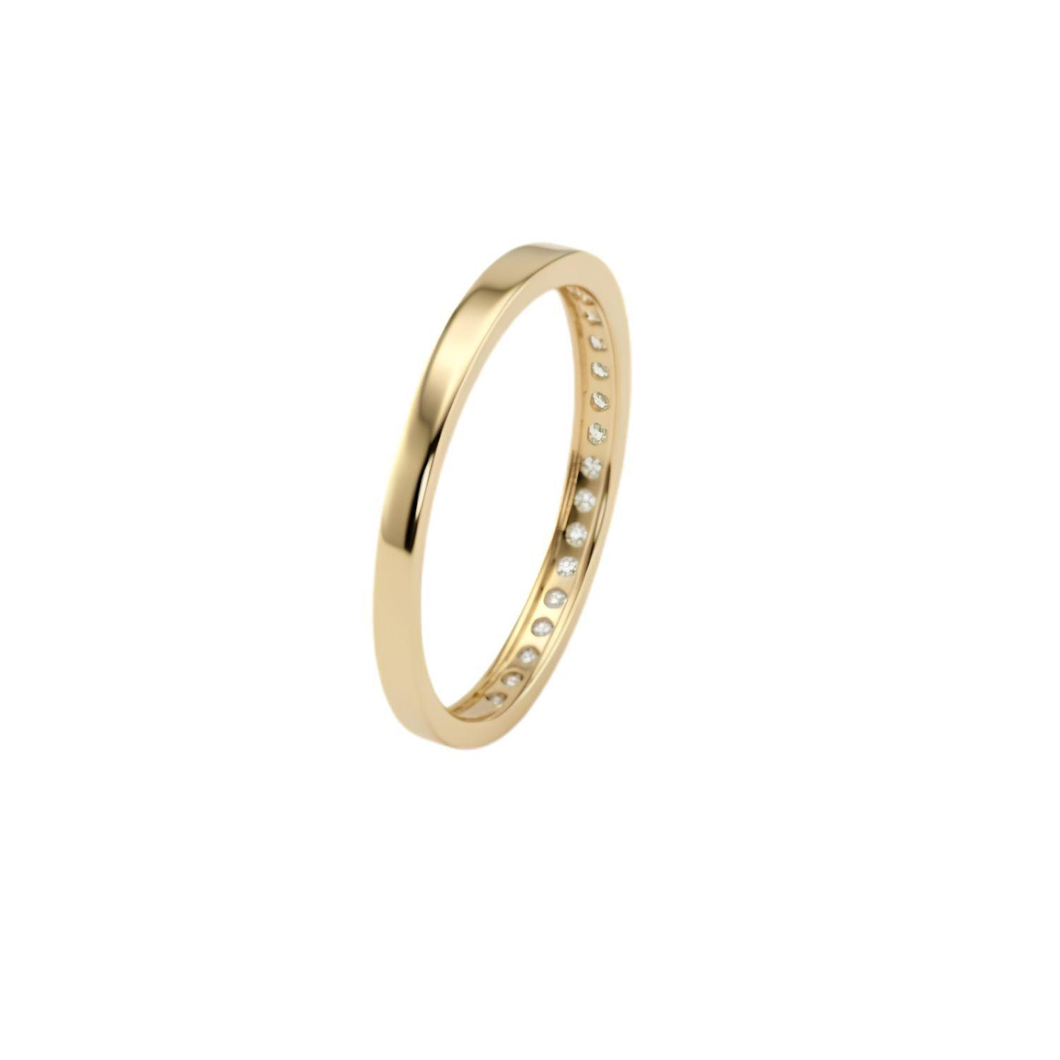 Anillo Oro Miel 18kt Sendero de Luz-1