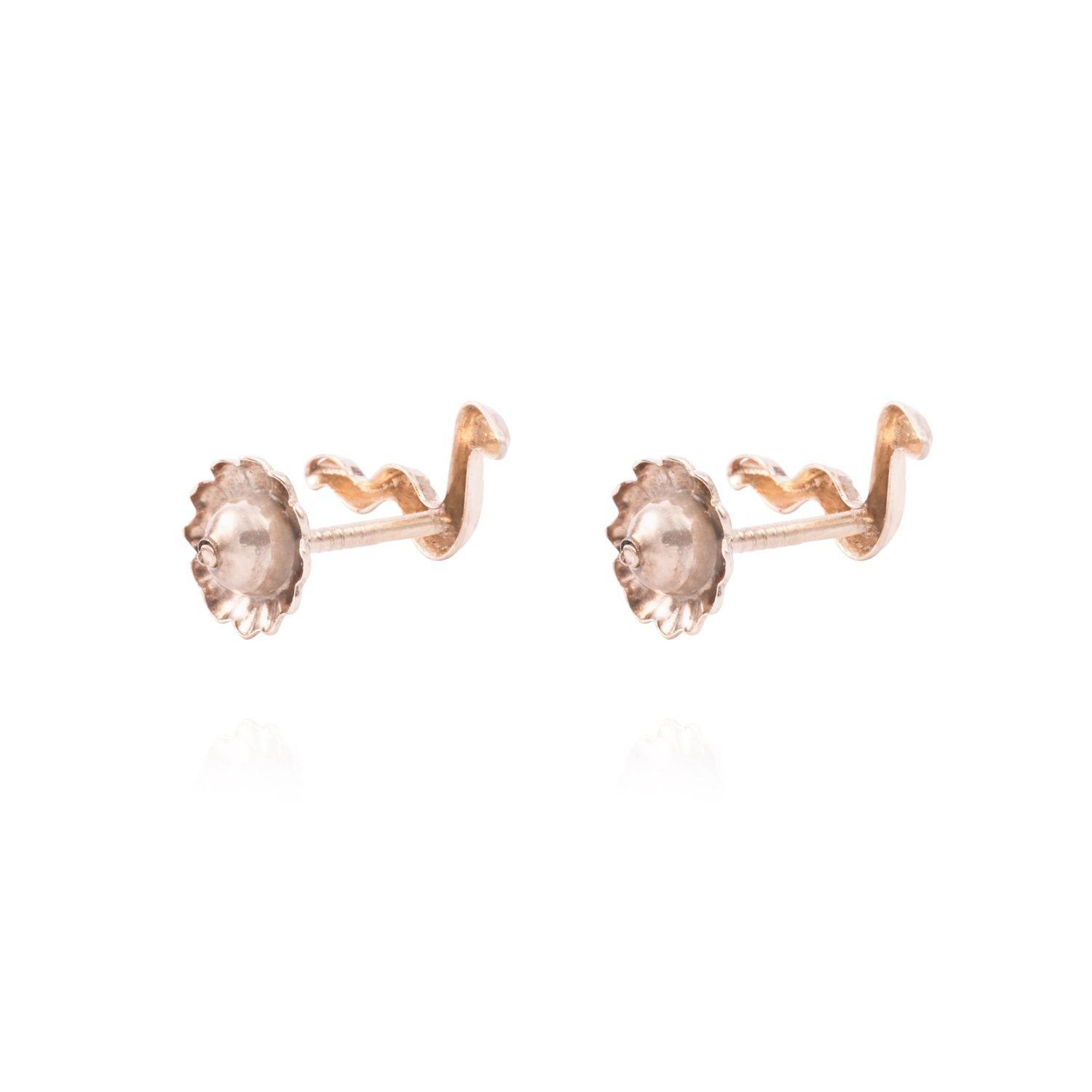Aros Oro Miel 18kt Serpientes-2