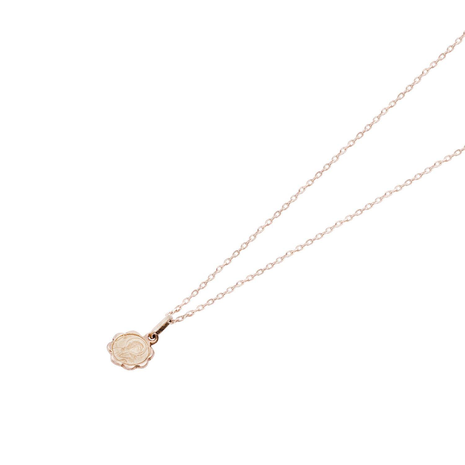 Colgante Oro Miel 18kt  San Benito 10mm-2