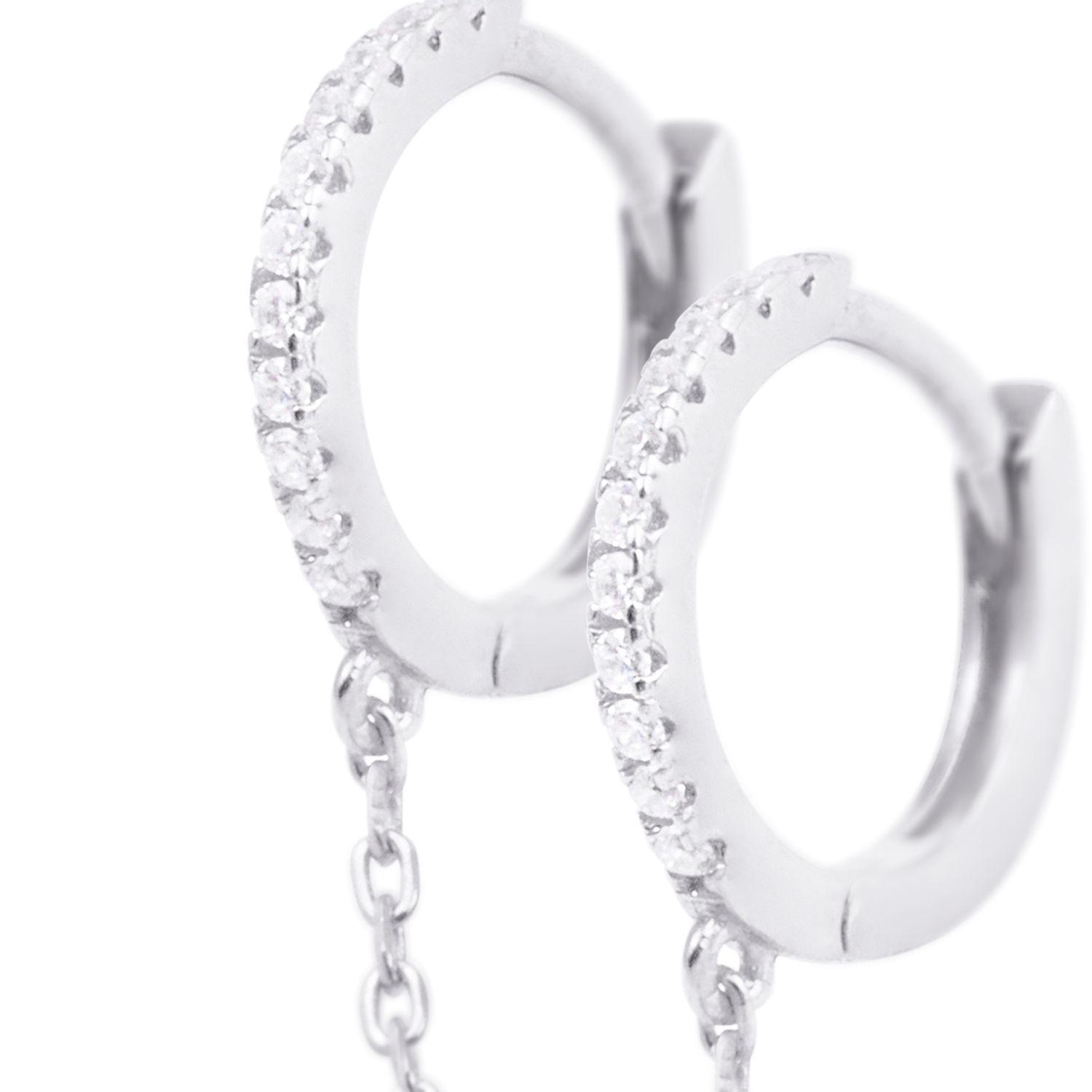 Piercing de Plata Esterlina 925 Argollas colgantes-2