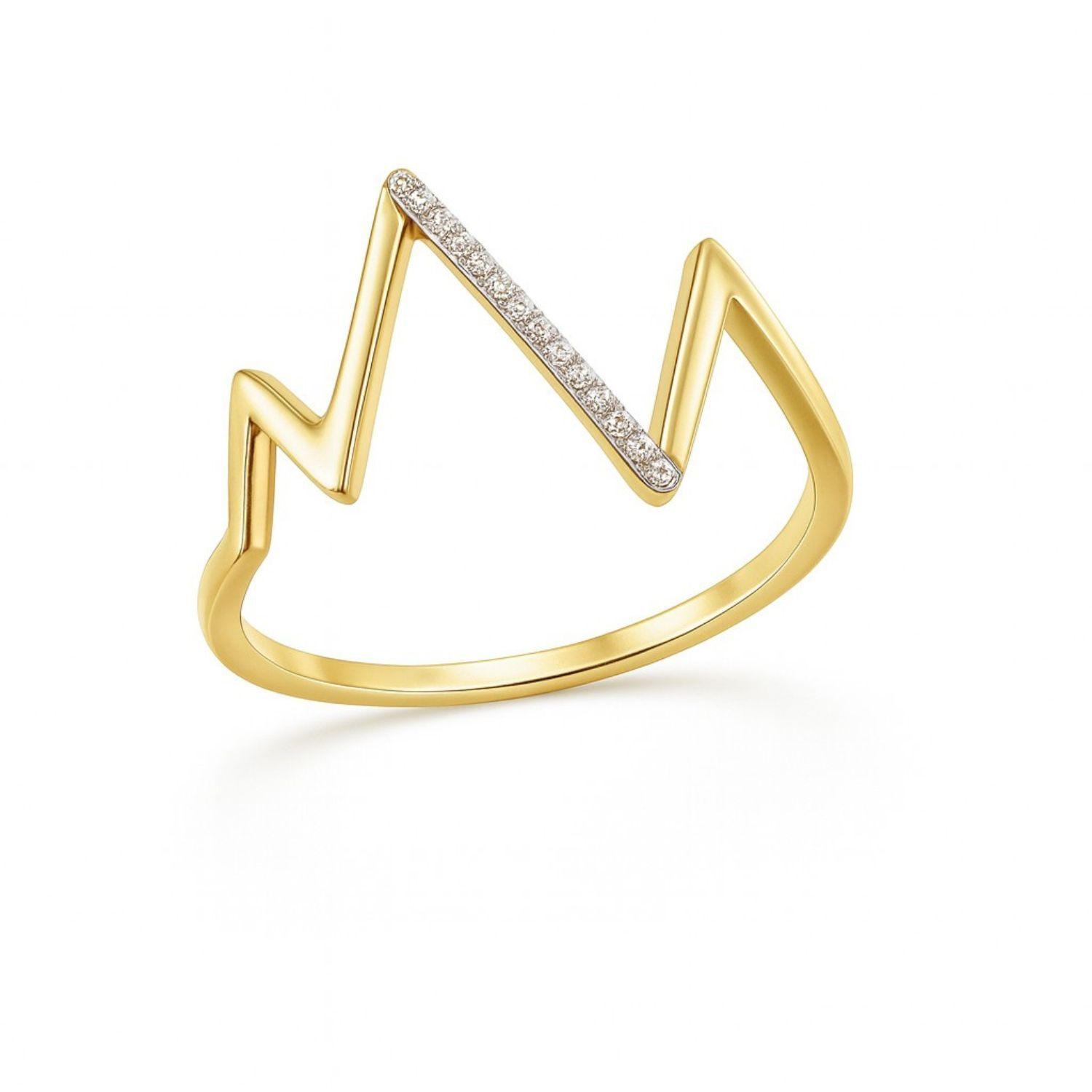 Anillo Oro Amarillo 18kt Diamantes 3,5Pts-2