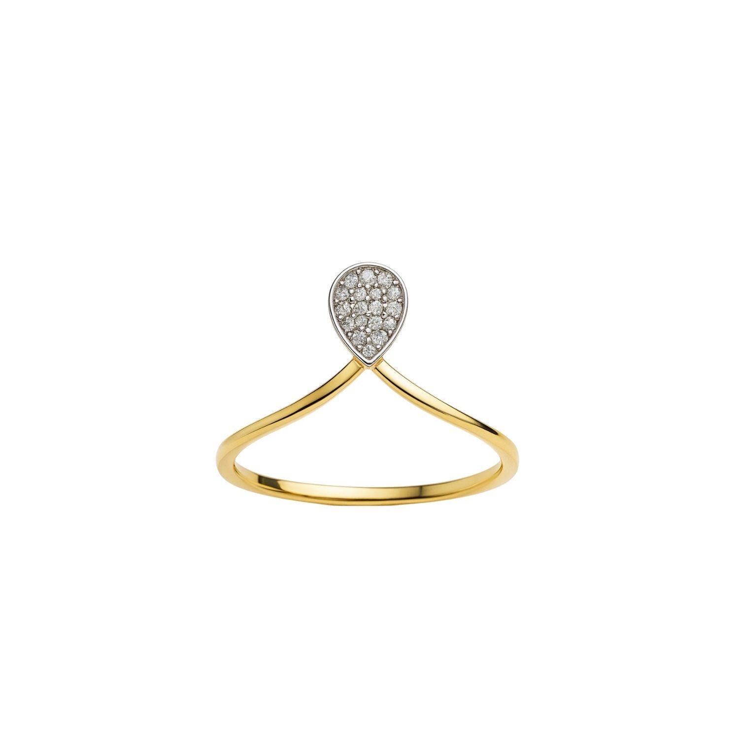 Anillo Oro Amarillo 18kt Diamantes 4,5Pts-2
