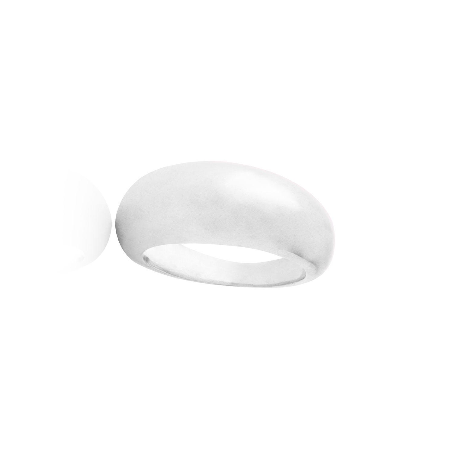 Anillo de Plata Esterlina 925 Liso Alto-2