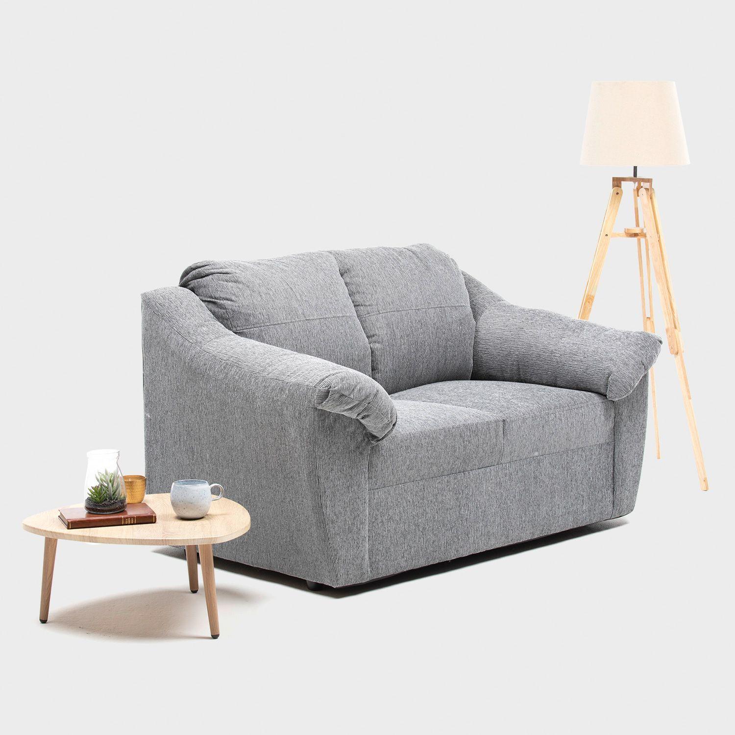 Sofá Genova 2C Chenille Gris-4
