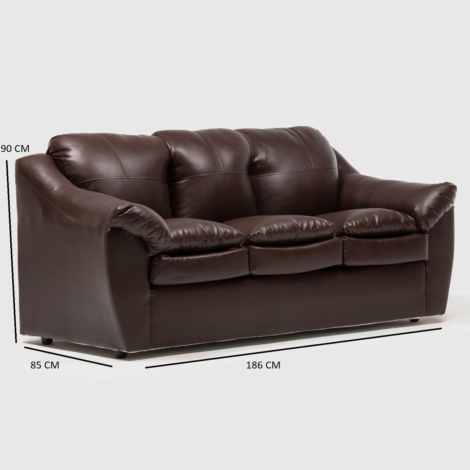 Juego Living Galicia 311C Pu Café Moro-4