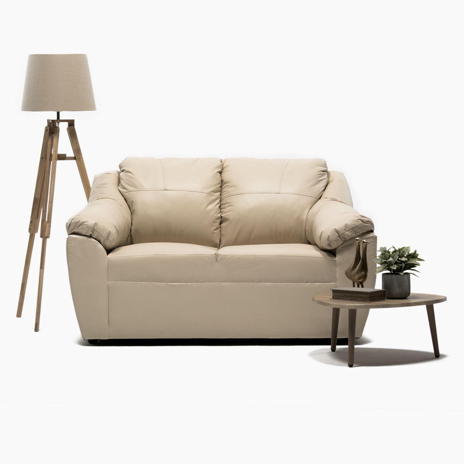 Sofá Genova 2C Pu Beige-4