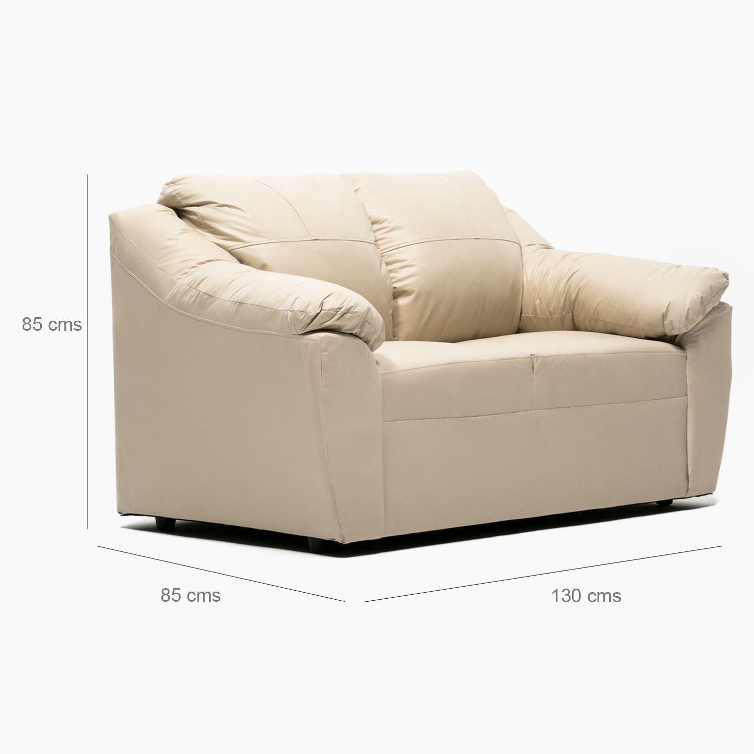 Sofá Genova 2C Pu Beige-3