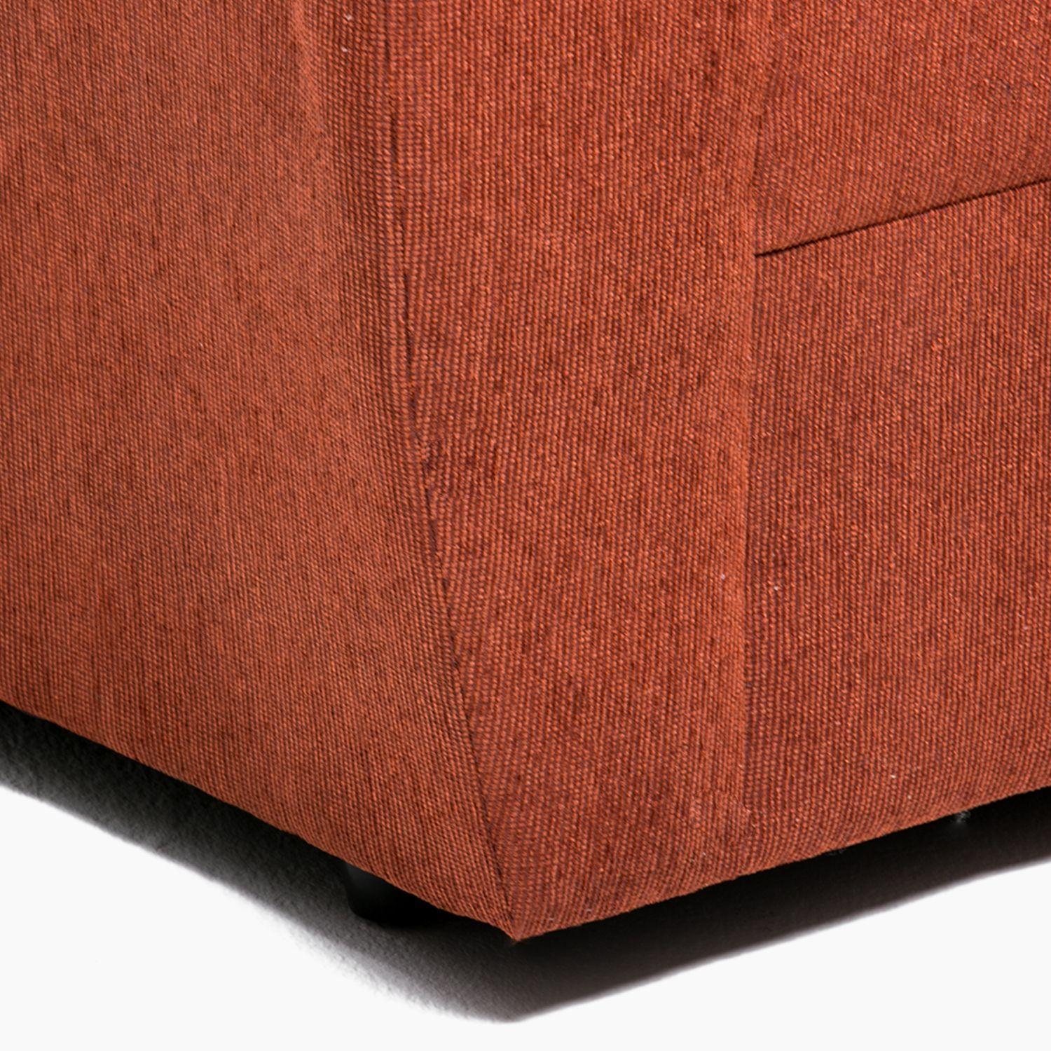 Sofá Genova 2C Chenille Terracota-2