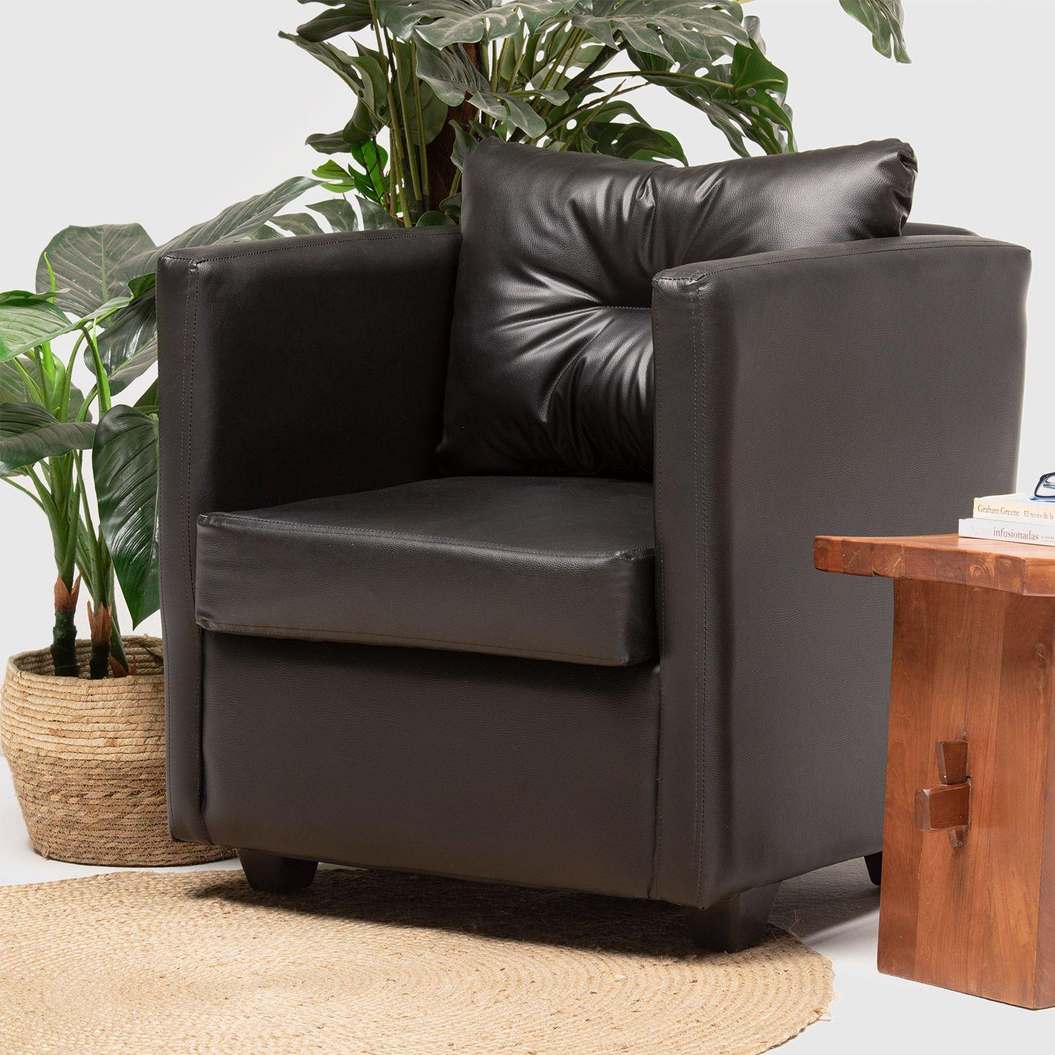Poltrona Caburga PU Negro -5