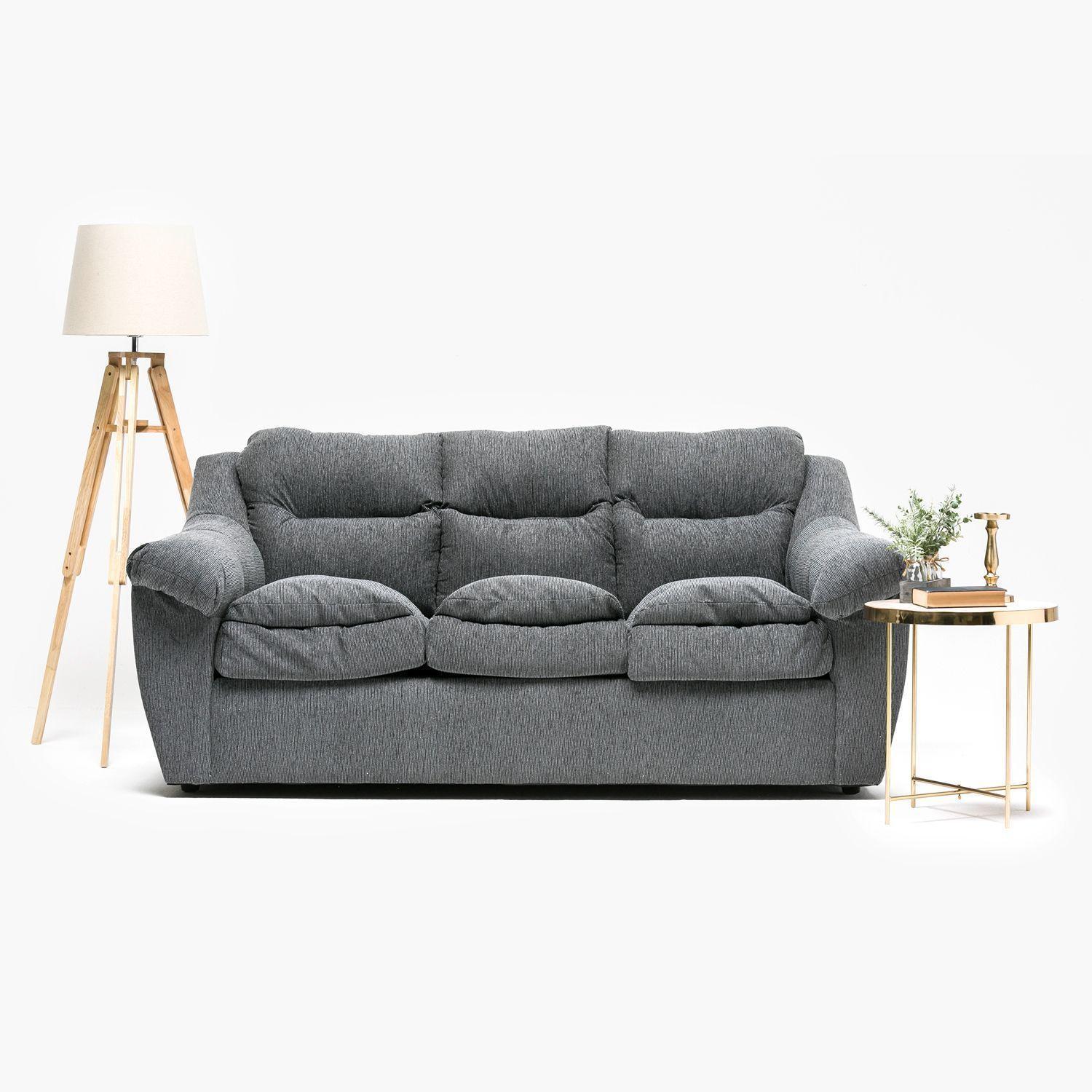 Sofá Bali 3C Chenille Gris-4