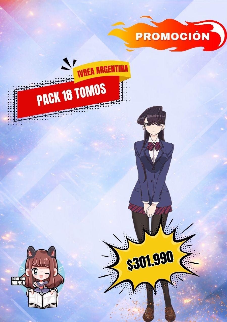 Pack Komi-San No Puede Comunicarse Tomos 1 al 18 – Ivrea Argentina-0