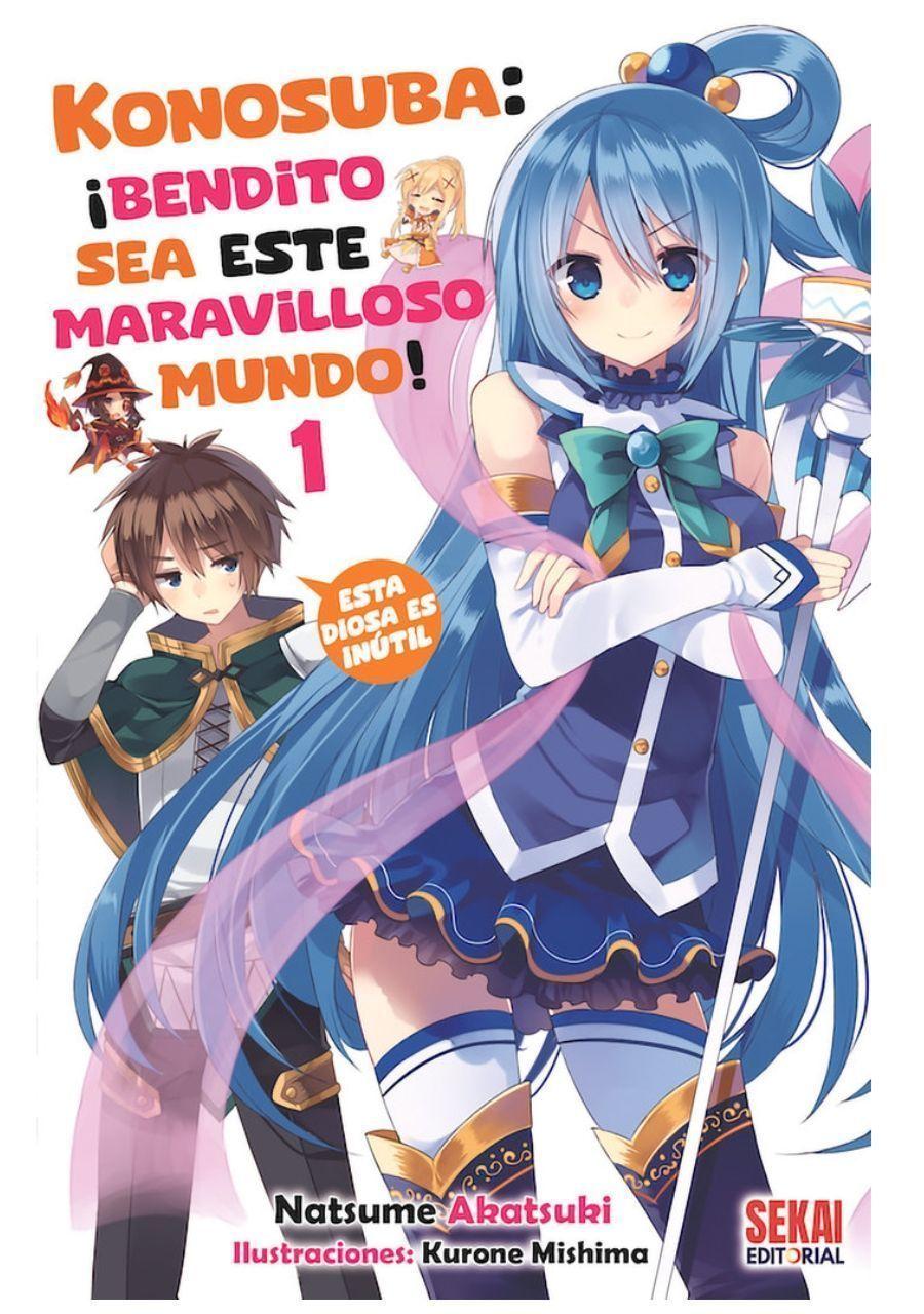 Novela Konosuba: ¡bendito sea este maravilloso mundo! 1 - Sekai Editorial-0