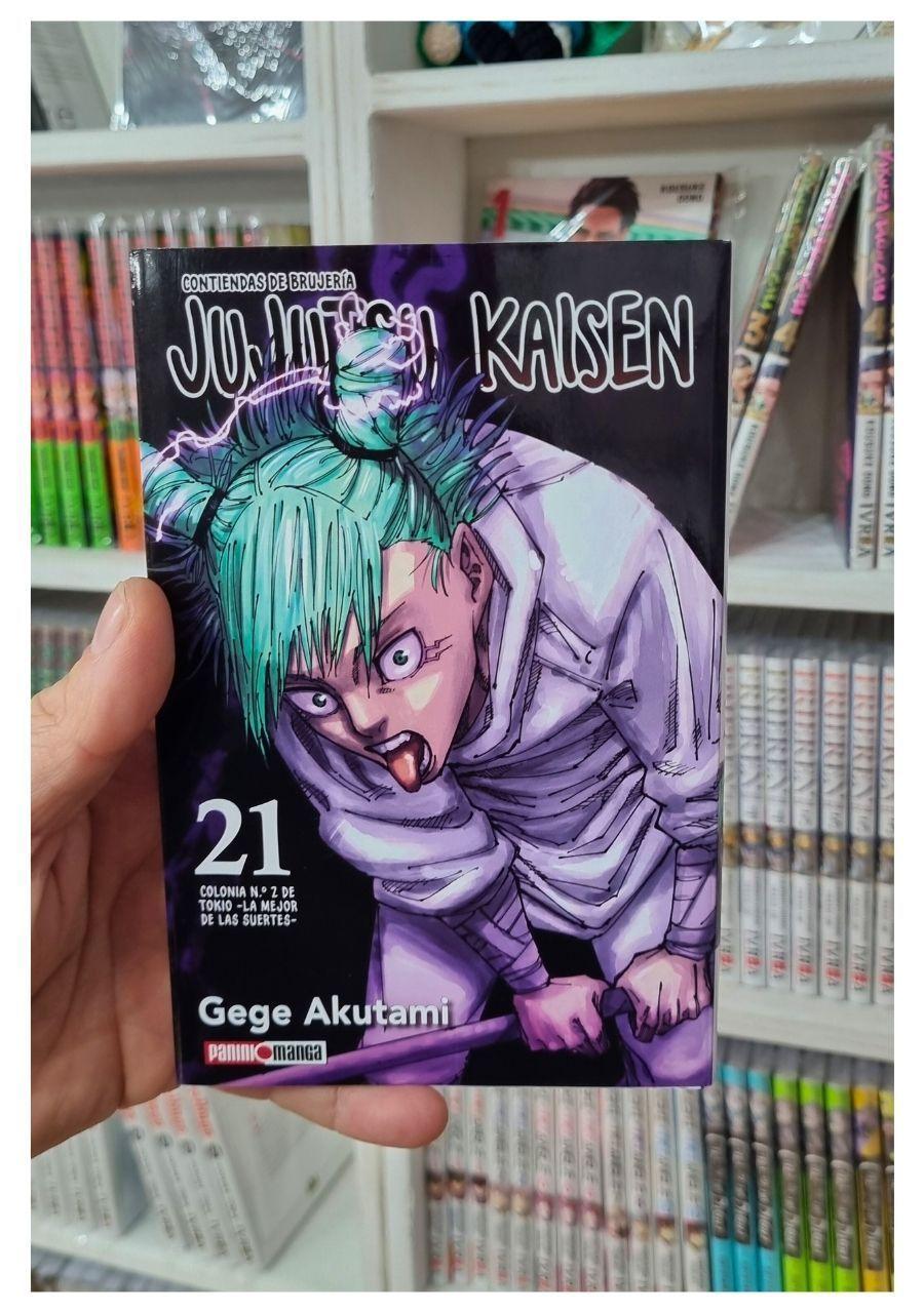 Jujutsu Kaisen 21 - Panini Argentina-1