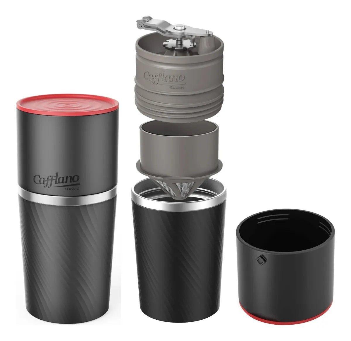 Cafetera  de Goteo Cafflano Modelo Klassic Negro-2