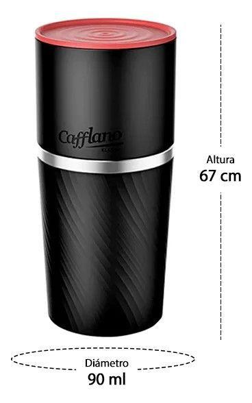 Cafetera  de Goteo Cafflano Modelo Klassic Negro-5