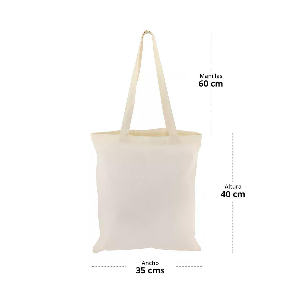 Pack 5 Bolsa De Crea Algodón 35x40 Cm Para Estampar Bordar-2