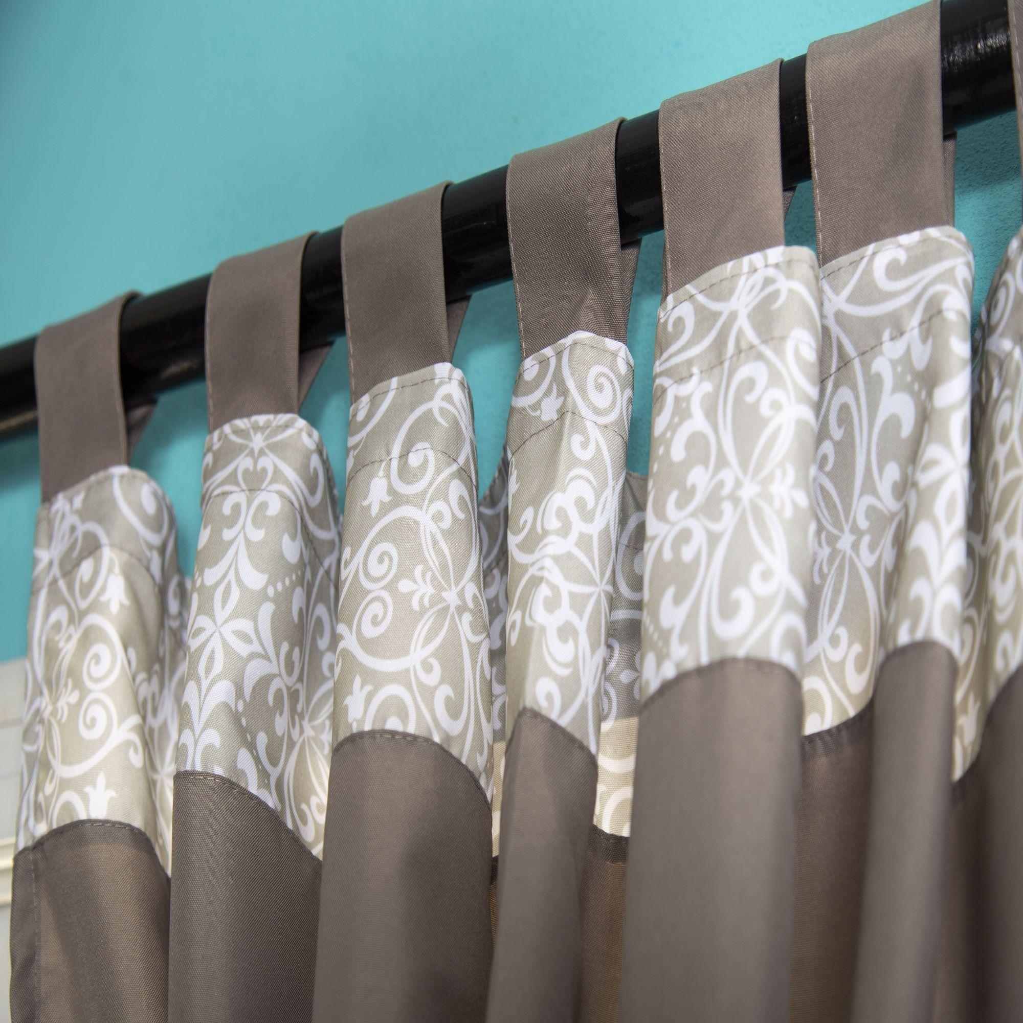 Cortina De Cocina Con Guarda Dos Paños-2