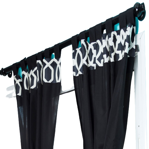 Cortina De Cocina Con Guarda Dos Paños-0