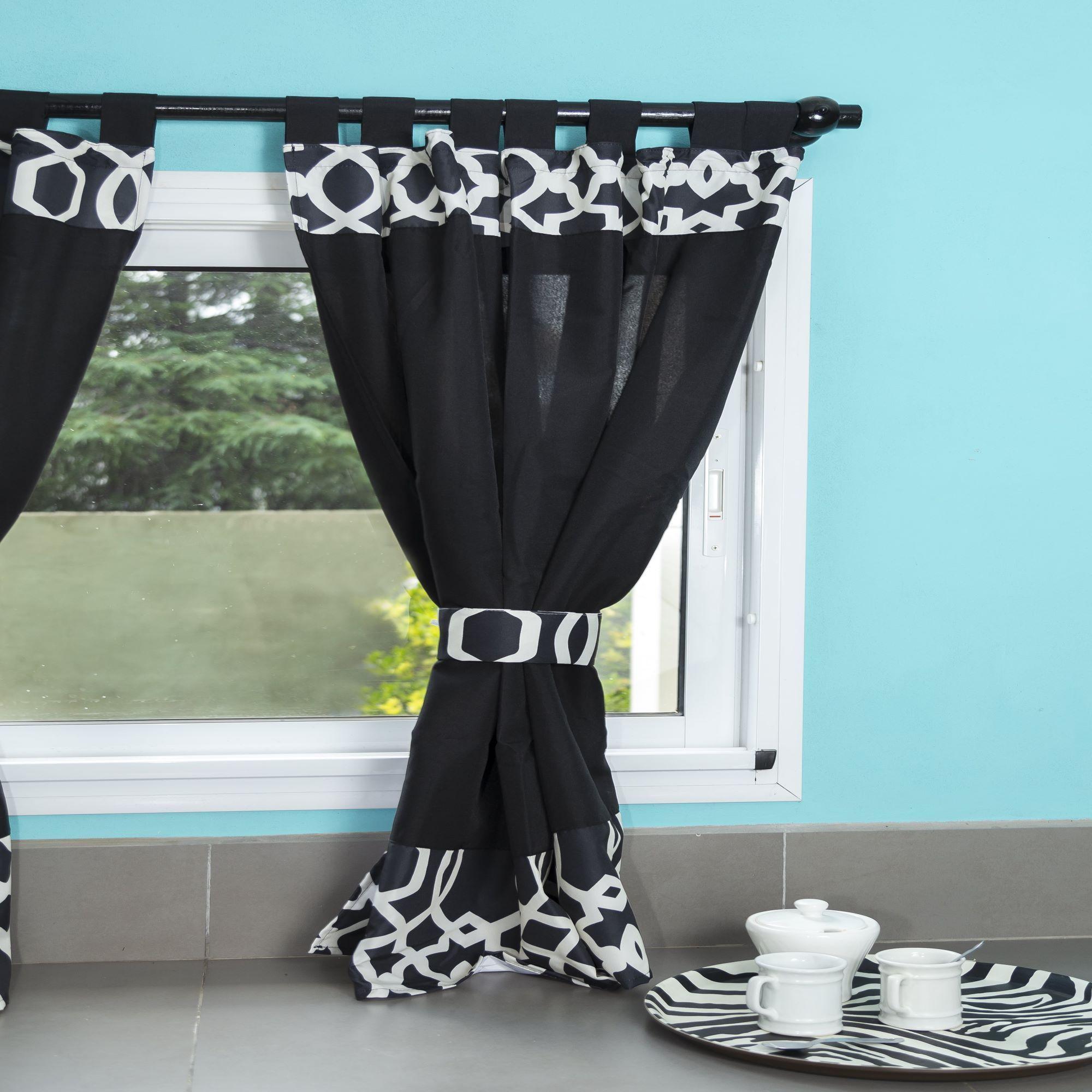 Cortina De Cocina Con Guarda Dos Paños-2