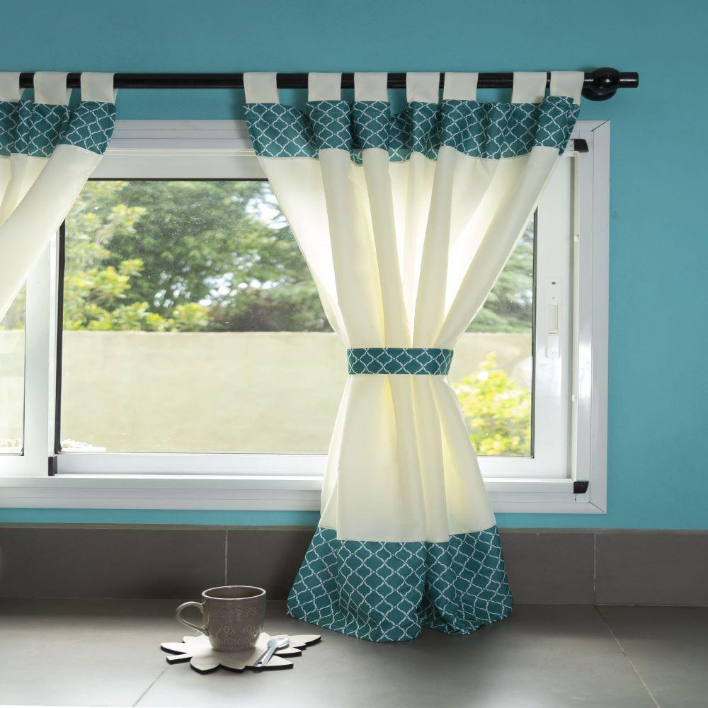 Cortina De Cocina Con Guarda Dos Paños-1