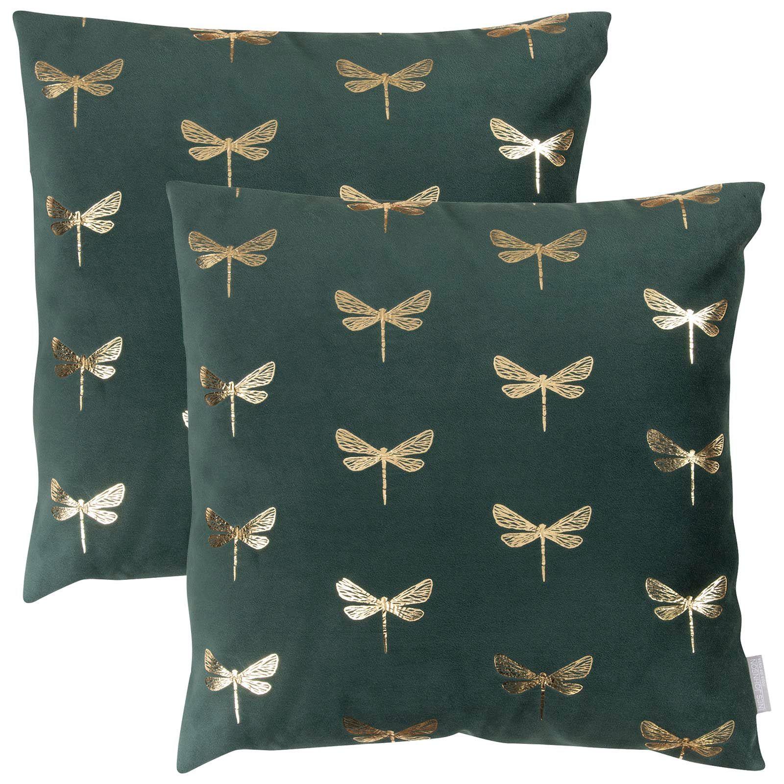 Pack Cojín Folia Libélulas 43 x 43 cm-0