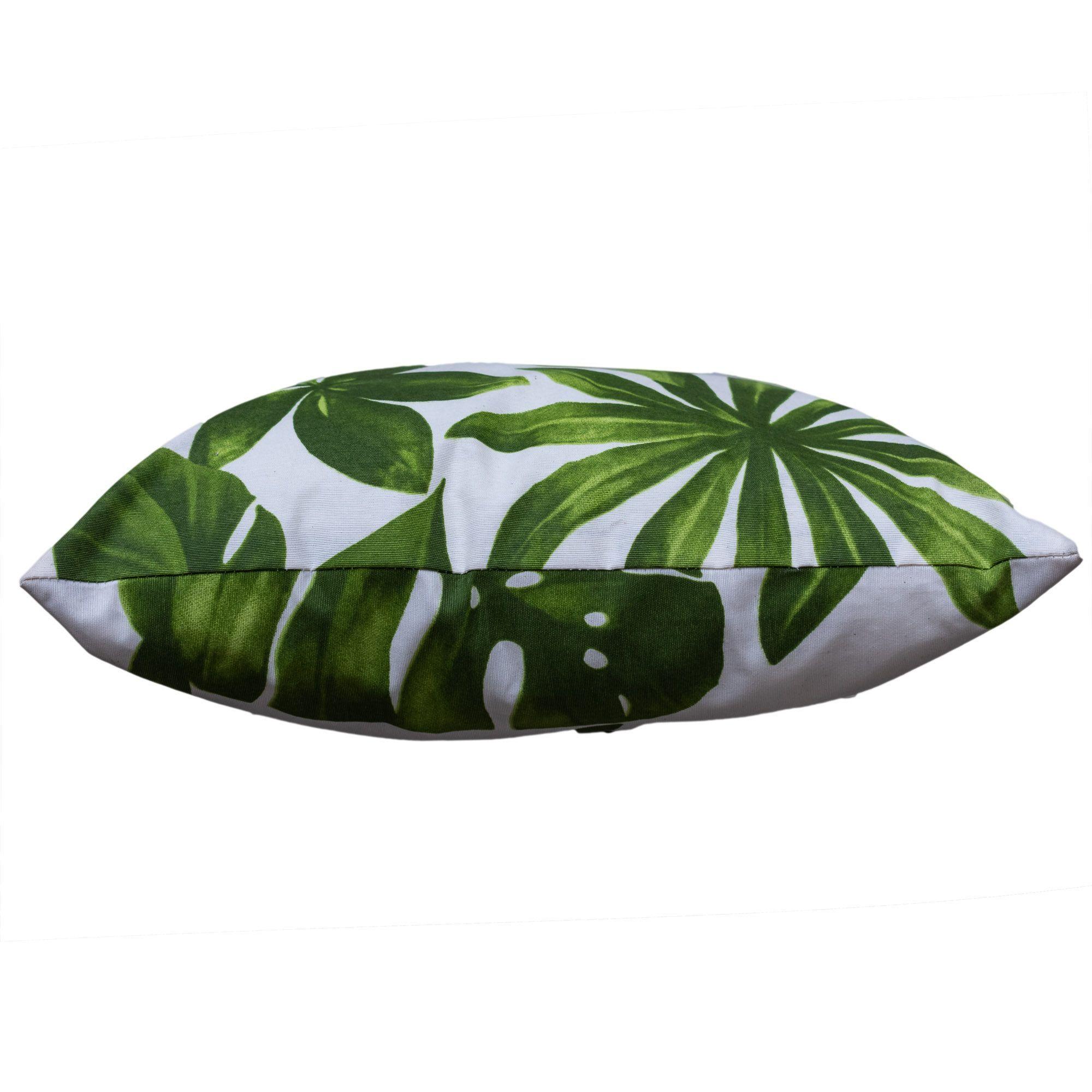 Cojin Impermeable Hojas Verdes 44x44-1