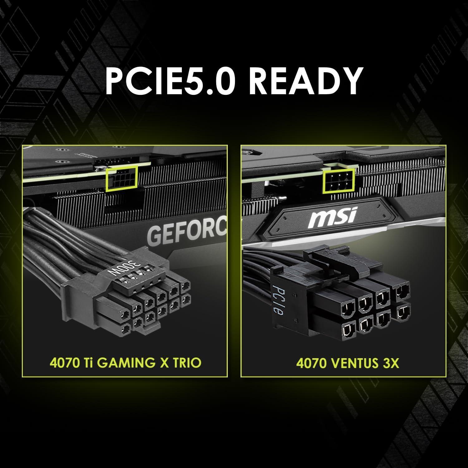 FUENTE DE PODER MSI 750W 80 PLUS BRONCE ATX 3.0 PCIE 5.0 P/N MAGA750BNPCIE5-4