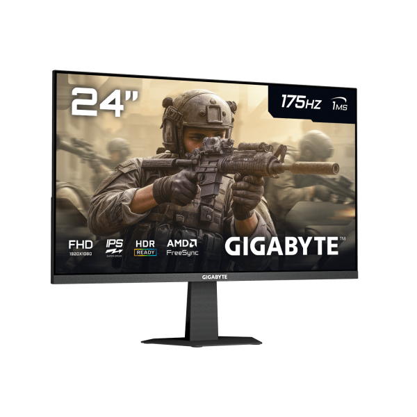 Monitor Gamer Gigabyte GS24F14A 24" Full HD IPS 175Hz 1ms-0