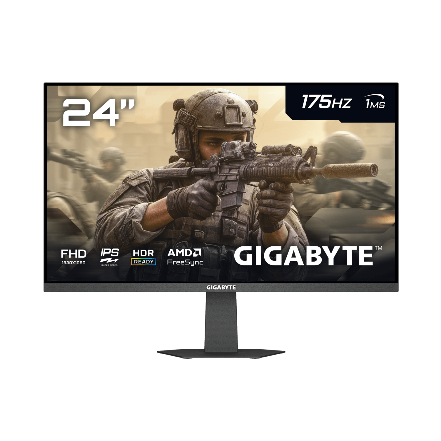 Monitor Gamer Gigabyte GS24F14A 24" Full HD IPS 175Hz 1ms-4