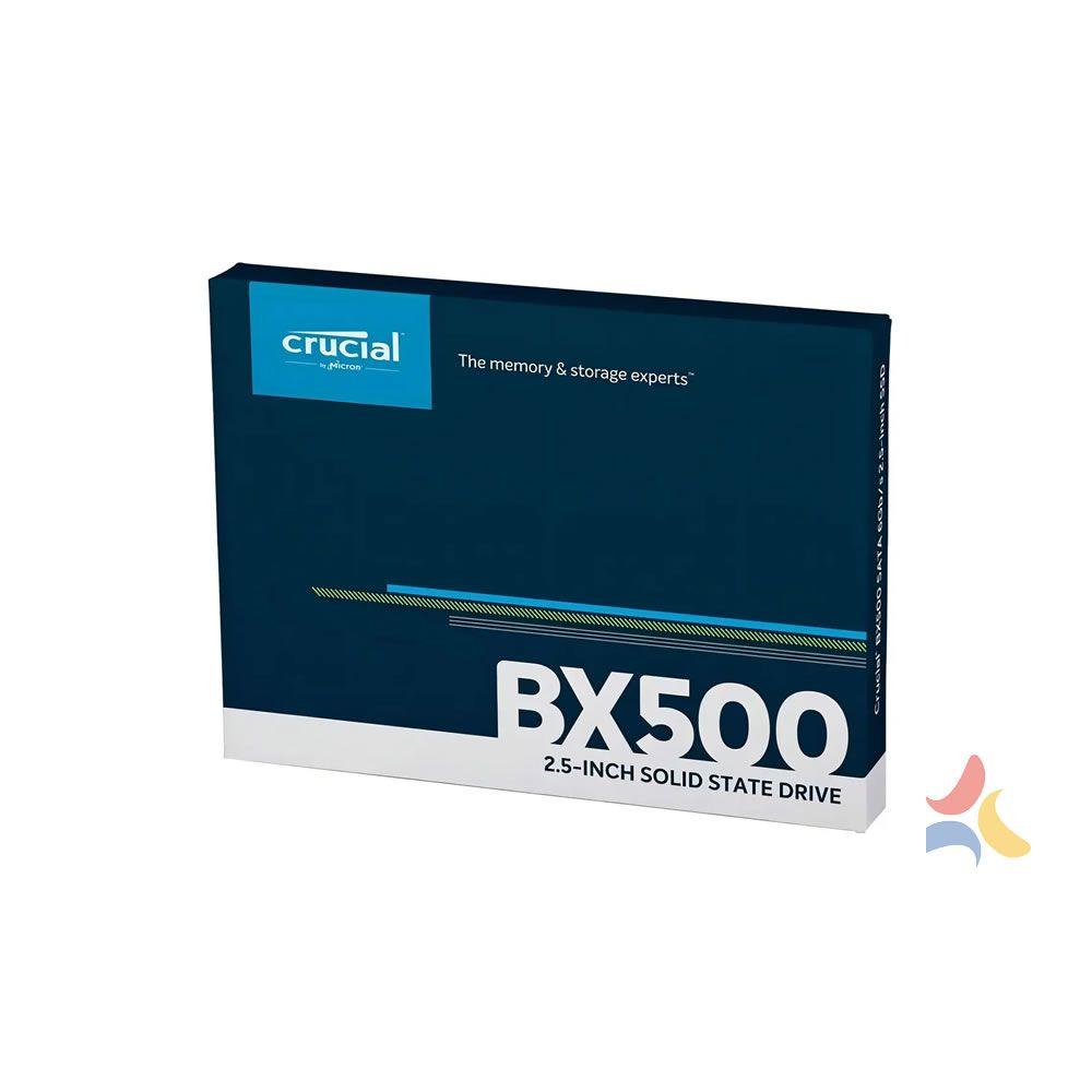 DISCO CRUCIAL DE ESTADO SOLIDO SSD BX500 500GB P/N CT500BX500SSD1-2