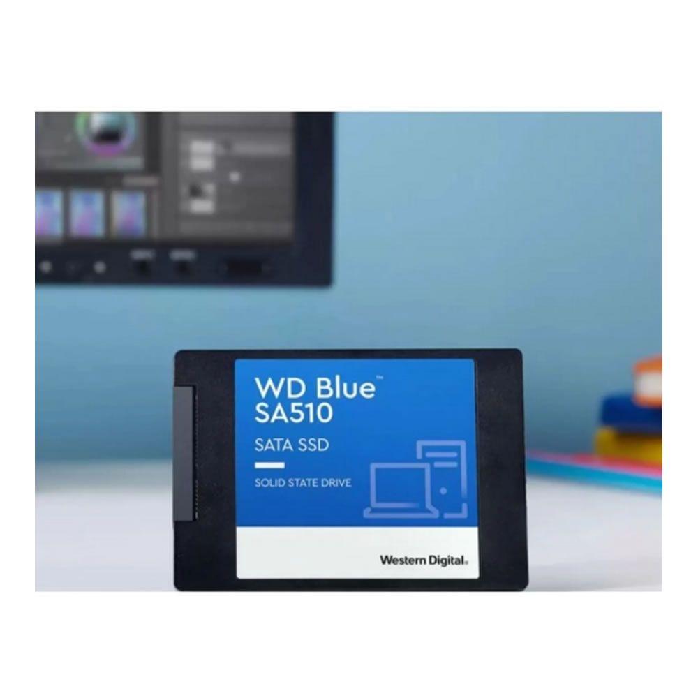 DISCO DE ESTADO SOLIDO SSD WESTERN DIGITAL 500GB 2.5" SATA BLUE SA510 P/N WDS500G3B0A-3