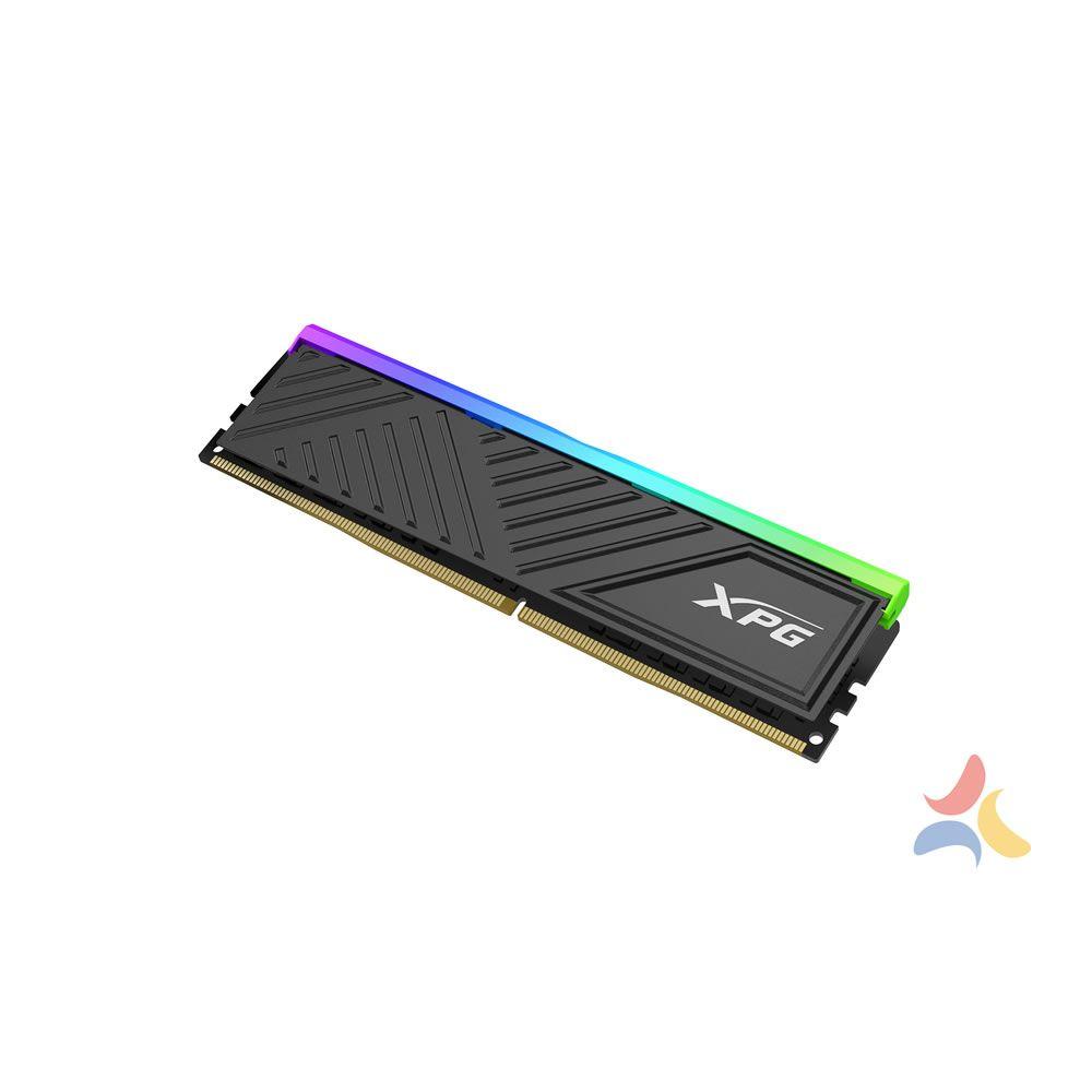 MEMORIA UDIMM DDR4 XPG ADATA 8GB 3200MHZ D35 GAMMING BLACK RGB P/N AX4U32008G16A-SBKD35G-2