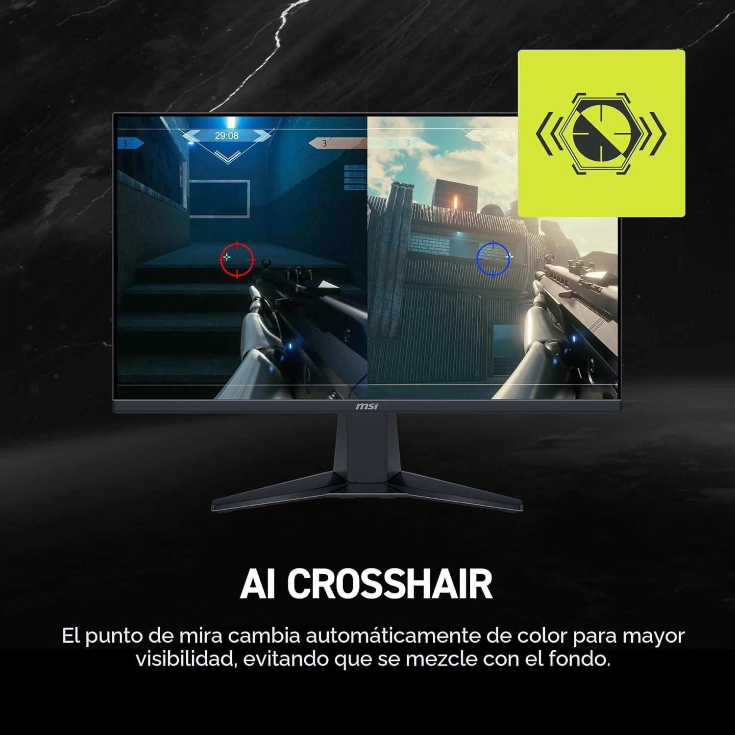 MONITOR MSI GAMER 24"  MAG 245F X24 240Hz 0.5MS FREESYNC PREMIUM HDR READY FULLHD-2