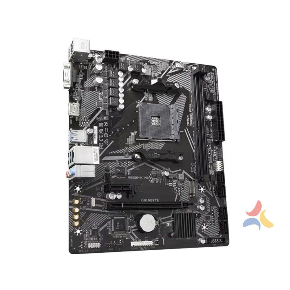 PLACA MADRE GIGABYTE A520M K V2 P/N GA-A520M KV2-2