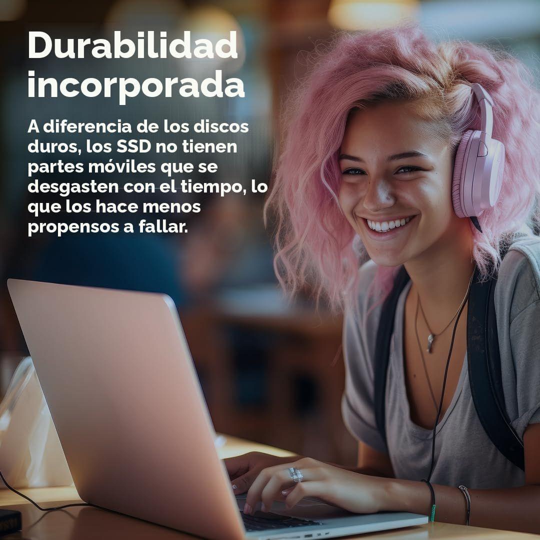 DISCO CRUCIAL DE ESTADO SOLIDO SSD BX500 1TB P/N CT1000BX500SSD1-2