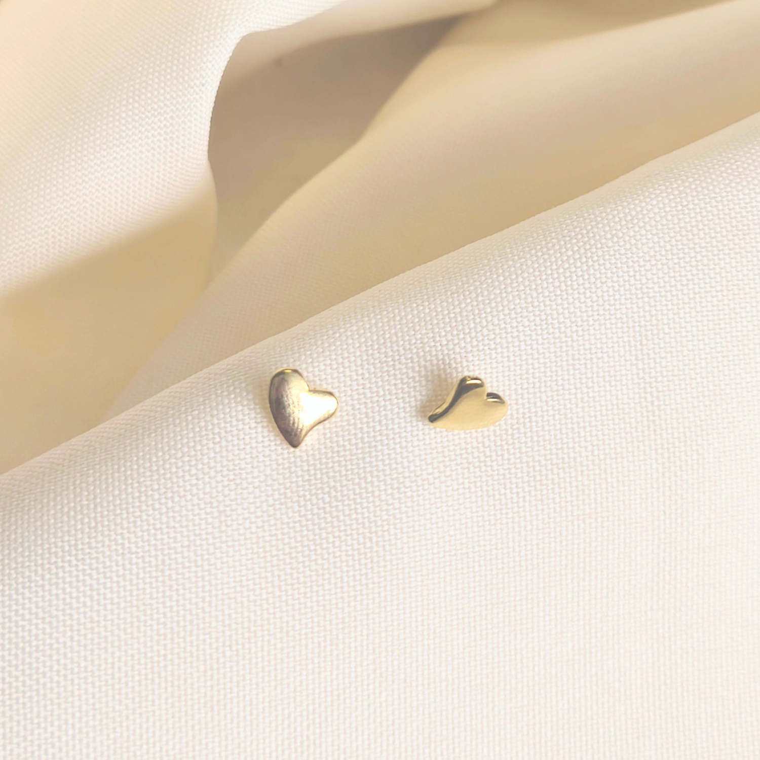 Aros corazón oro-1