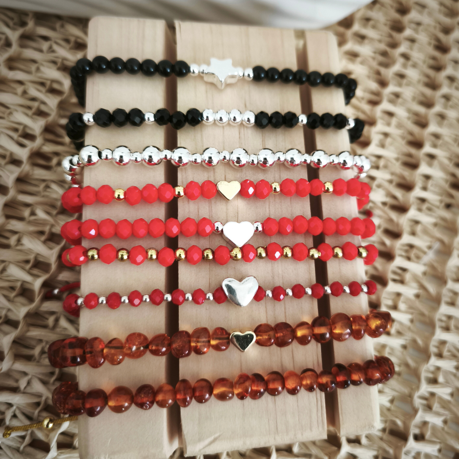 Pulsera protección Araucaria- dijes plata 925-2
