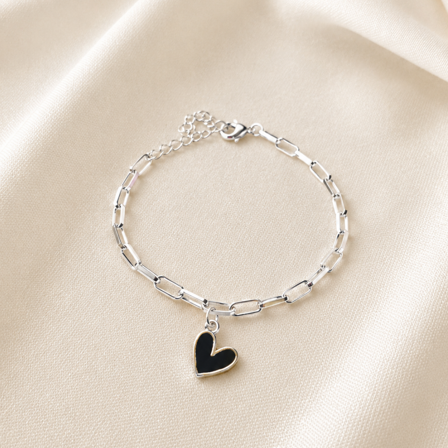 Pulsera Corazón de Plata 925 – Un símbolo de amor que siempre acompaña-1