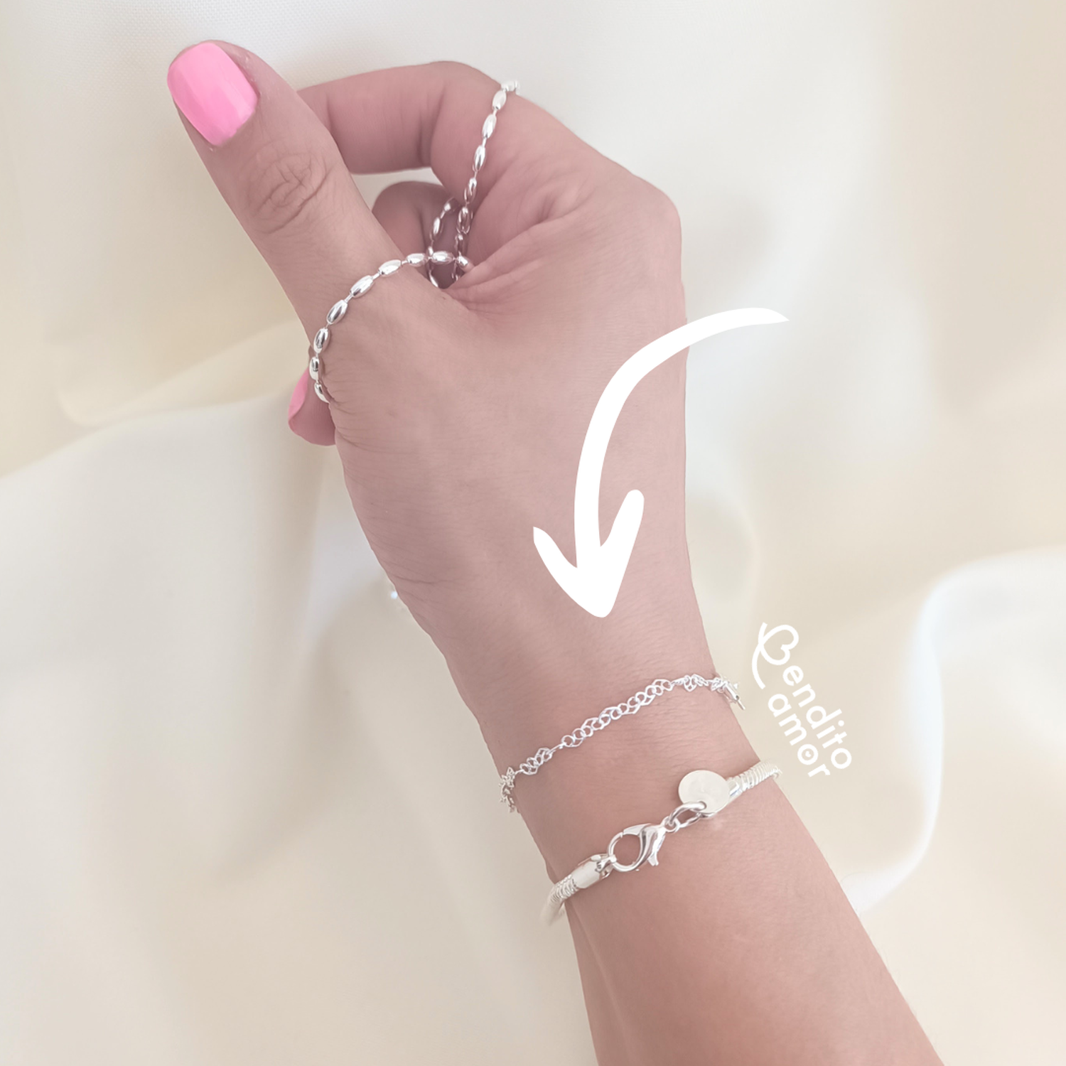 Pulsera corazones-2