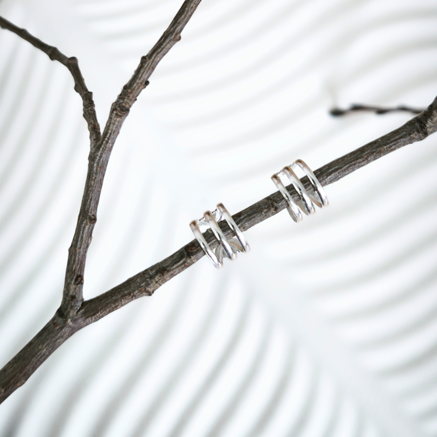 Earcuff Simona 3 líneas-2