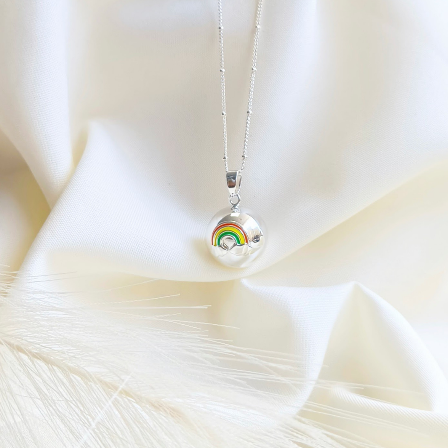 Llamador de ángeles del bebé Arcoiris-1