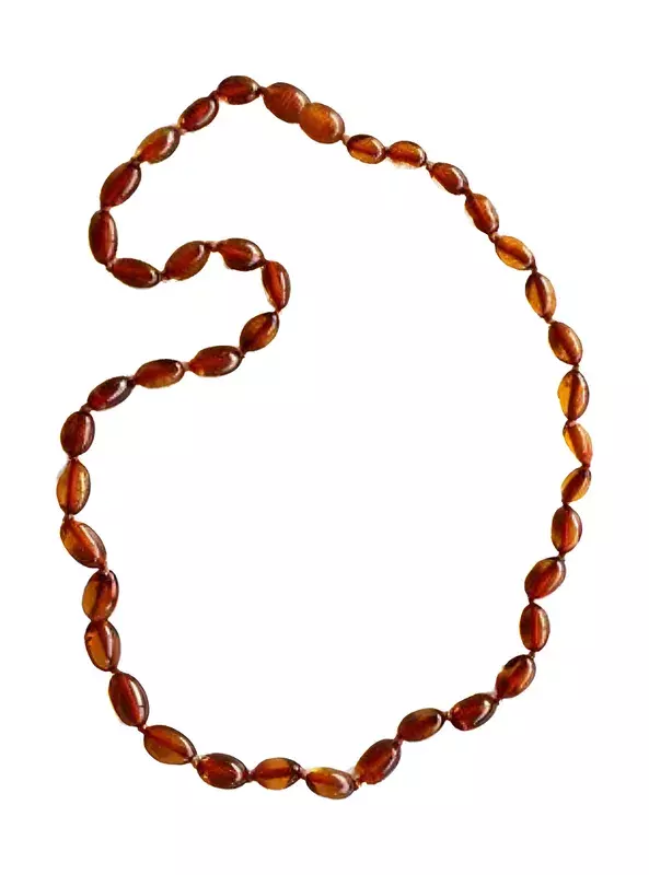 Collar ámbar báltico bebé 36 cm certificado-0