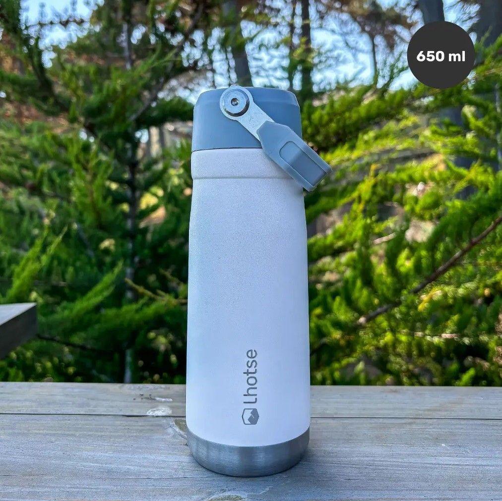 Botella T rmica Acero Inoxidable 650ml Lhotse Blanca-5