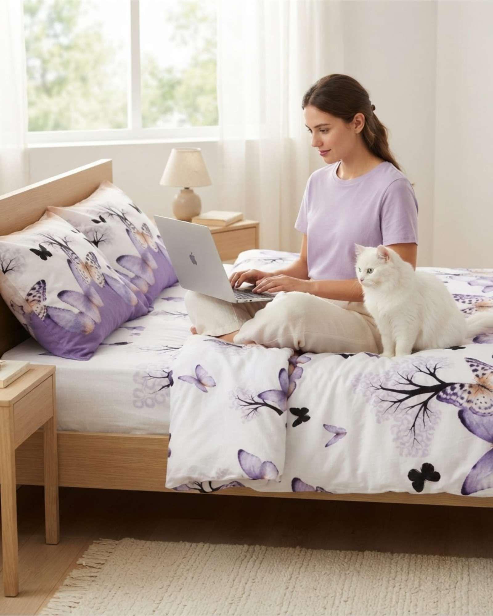 Quilt De Verano King Mas Almohadas Transpirable Y Suave m9-0