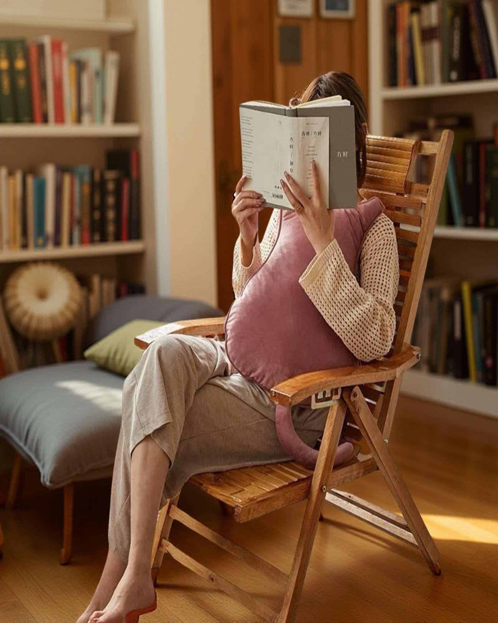 Cojin Almohada de Gato Extra Suave para decorar o apego para niños Rosa-3
